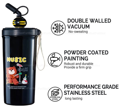 Insulated Carry Flask – Stainless Steel Double Wall Flask Bottle | FQ-4250-1