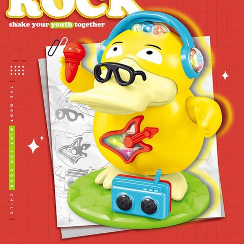 The Electric Duck Music Box with Swing And Lighting | ZR177-1
