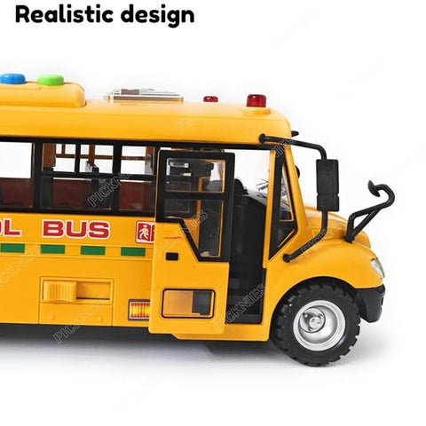 Friction School Bus Toy | LMI-8089-1