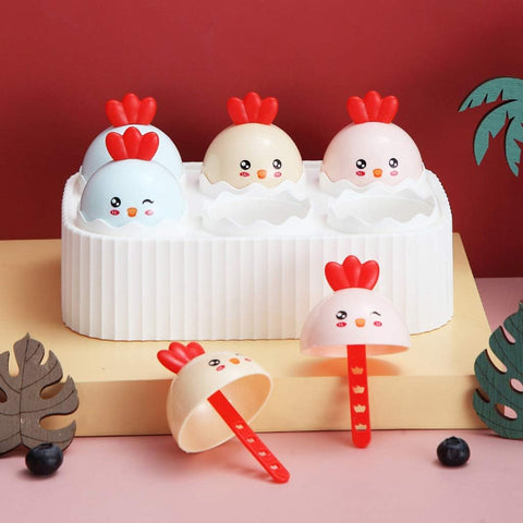 Cute Cartoon Chick Ice Cream Frozen Mold sicle Maker | GBR-068