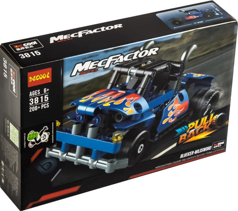MecFactor 3815 206 Pcs, Building Toy Set | NEMEC3815