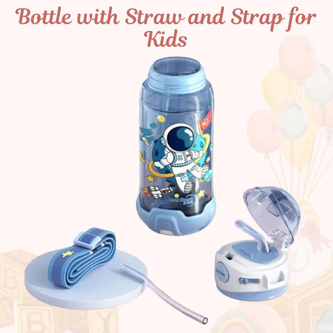 Leak-Proof Locking Flip Lid Sipper Bottle | GBT-3279 | COLOR AND DESIGN MAY VERY