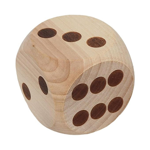 WOODEN DICE SML 25MM 12P | WD-1168