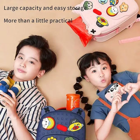 Kindergarten waterproof EVA foam schoolbag  | CB668 | COLOR MAY VERY