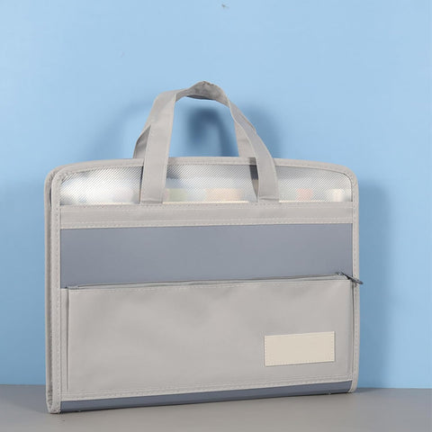 File Folder with Handle and Zipper Lock – Folders for Documents | F6213