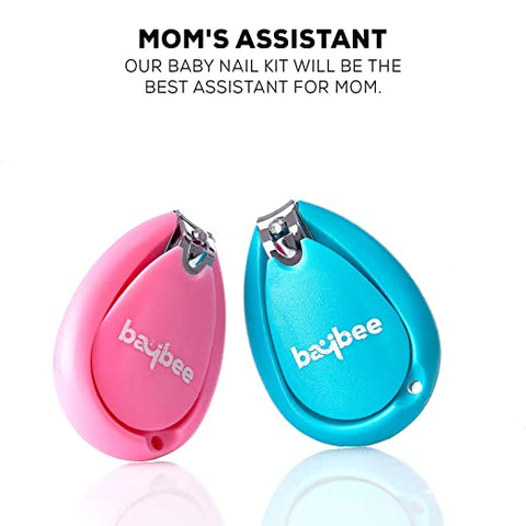 Baby Nail Clipper with Magnifier Safety Nail Cutter Toddler Infant Scissor Manicure Pedicure Care Pack of 1  | BYIE309