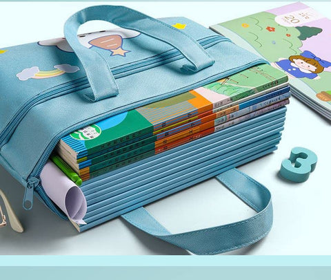 File Folder Document Bag Student Canvas Tuition Bag | NEKBX5681AB ( assorted )