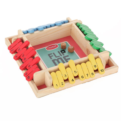 Shut The Box Dice Game, Classic Flip Me Multiplayer Game  | AT163FM