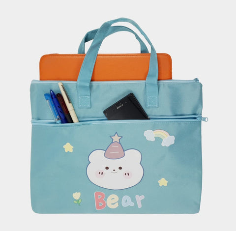 File Folder Document Bag Student Canvas Tuition Bag | NEKBX5681AB ( assorted )