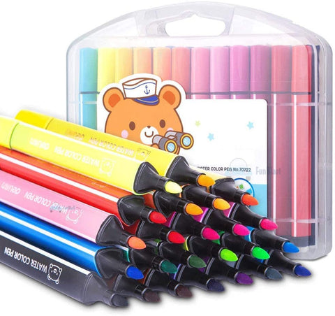 Washable Watercolor Pens Set  (24 watercolor pen set) | HMC-6388-24
