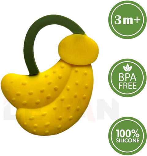 Silicone teether | Soft & Textured- BPA Free | HK103-32