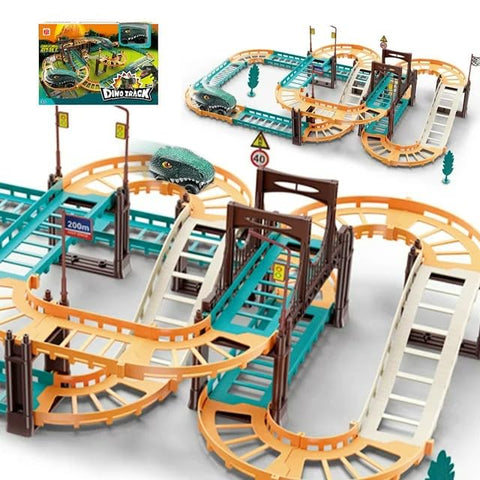 Dinosaur Race Track Car Toy Set | LMI-888-71