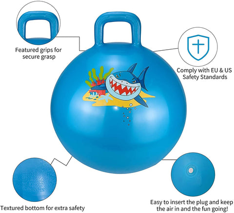 BOUNCY BALL PONY 55CM | INT514