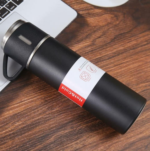 Stainless Steel Thermo + 3 cup, 500ml/16.9oz | GBT-3492