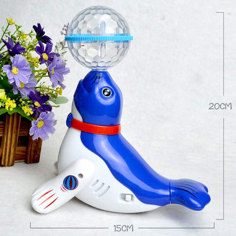 Dancing Sea Lion Musical Toy with Flashing Lights | YJ388-29