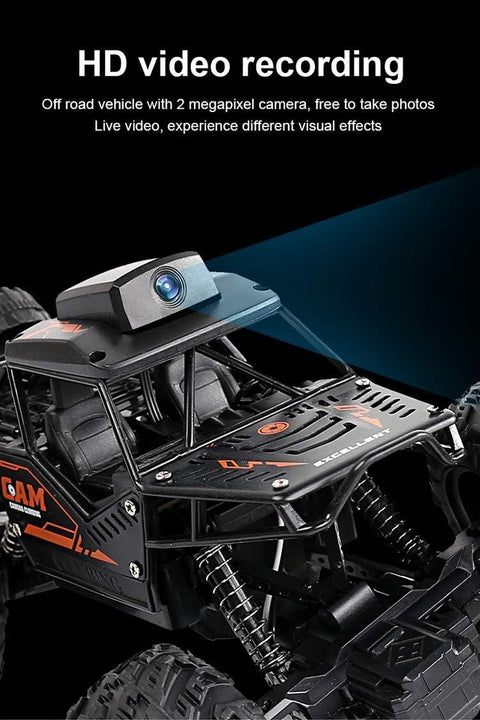 RC Cars Remote Control Car with 720P HD FPV WiFi Camera, 2.4Ghz 1/18 Scale Off-Road | NELHC0233B