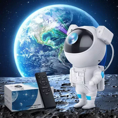 Astronaut Starry LED Night Light  | Remote Control Galaxy Light Projector | LO-SP-LG