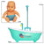 Baby Doll Bath time Set - Real Bathtub with Detachable Shower Spray | NENX002-3