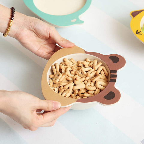 Baby Feeding Bowl – Animal Design Eco Friendly Bamboo Fiber Bowl | GBR-011I