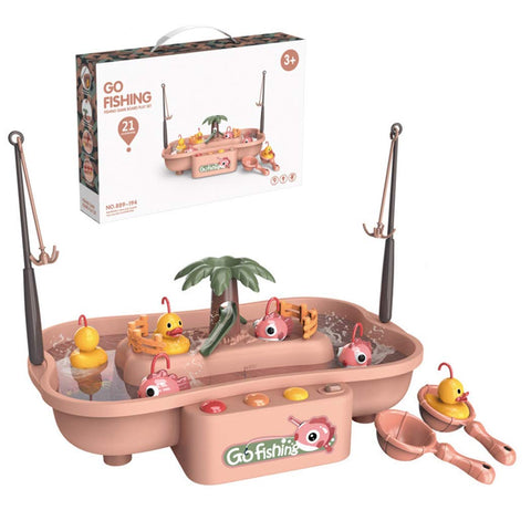 Electric Rotating Funny Interactive Educational Toy Duck Pool | NE889-192