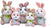 Rabbit Mascot Plush Toy  | TDNX062315