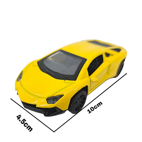 Metal car with Doors and Pull Back Function | 4311AMM