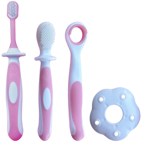 Baby Tongue Cleaner Newborn+Soft Bristle Toothbrush+Training Tooth  Brush | 19181