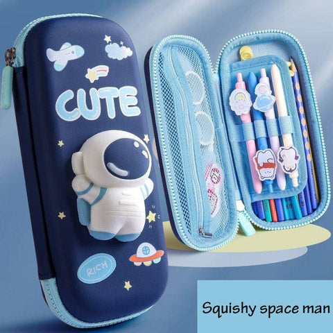 Space Pencil Case - 3D Eva  | NEKBX-5796