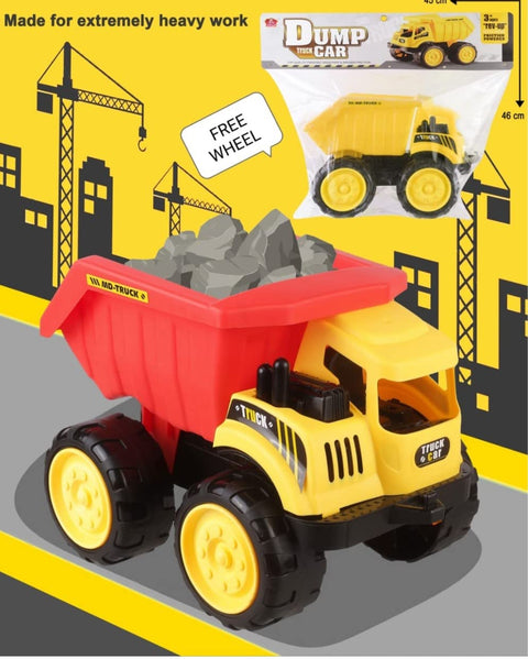 Free Wheel Big Size Dumper Truck Toy(Multi-Colour) | NEMD5113