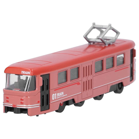 Retro Model Tram, Music & Lighting with Openable Doors | YD635