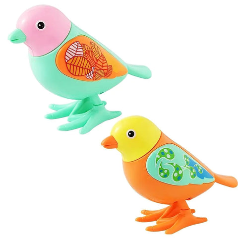 Key Operated Clockwork Happy Bird Toy(Colour May Vary)(Pack of 1) | A780-23