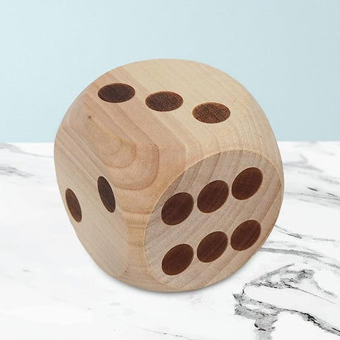 WOODEN DICE SML 25MM 12P | WD-1168