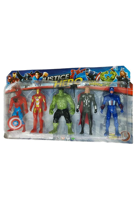 Justice Super Heroes 5 in 1 Action Figure Set No 5 | NE899-51