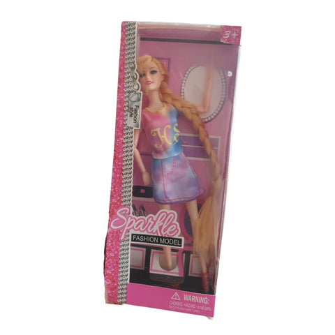 Sparkle Doll Dazzling  |  Pack of 1 Set Doll is Highly Flexible with Movable Joints | NEKB02A2