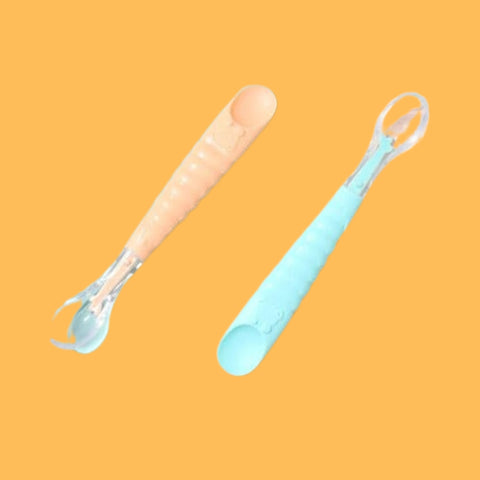 Baby Silicone Spoons | BPA Free | 8801A-3