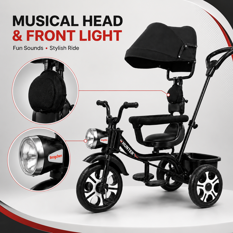 Hunter Tricycle with Canopy for Kids | DT-130