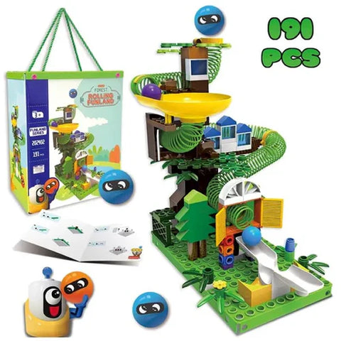 FOREST ROLLING FUNLAND BLOCKS 191PC | 202402