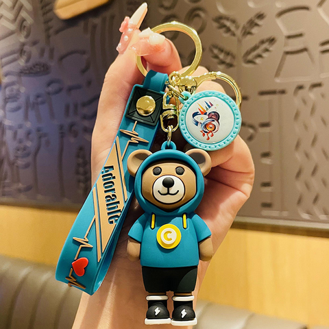 Teddy Bear With Hoodie Keychain | GBR-689