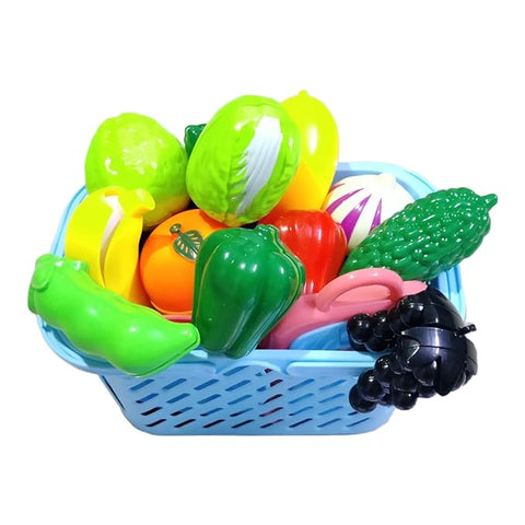Food Cutting Toys With Basket | LM-406