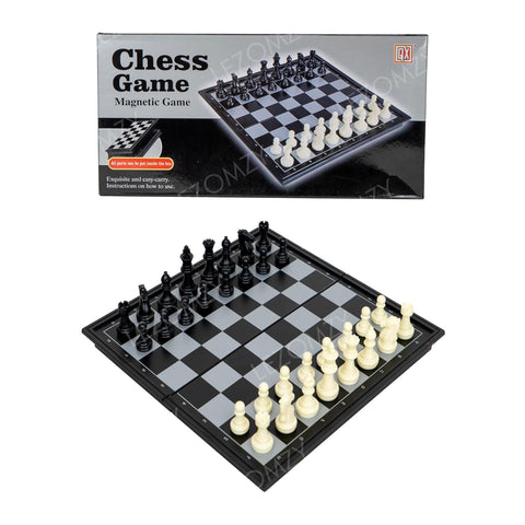 Magnetic Educational Chess Board Set with Folding Chess Board | NEQX-5677