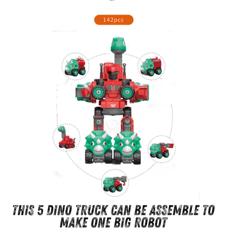 5 IN 1 ROBOT DINOSAUR | LMI-LM911-A