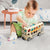 Simulation Steering Wheel Musical School Bus Toy with Lights and Sound | LD170A