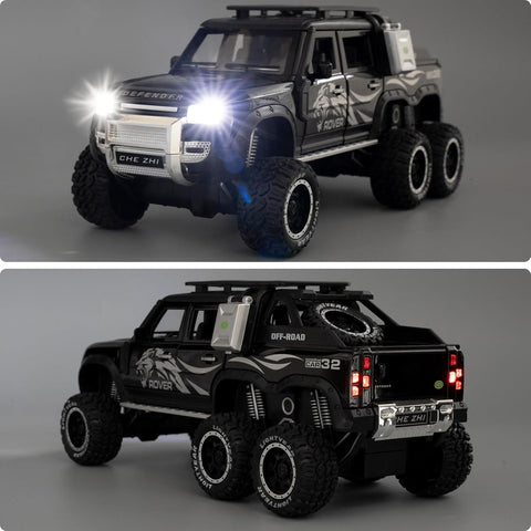 P/B OFF ROAD METAL DEFENDER JEEP WITH LIGHT MUSIC | ZY-CZ135B