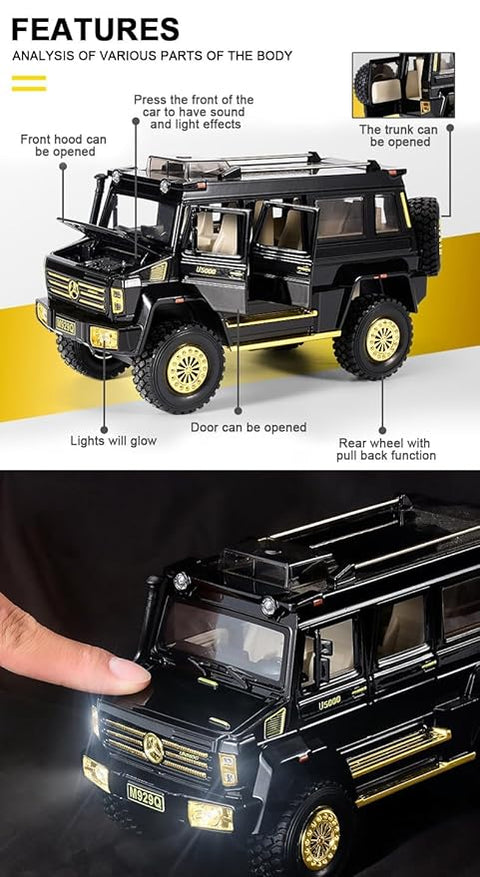 MERCEDESE UNIMOG METAL | M929Q-1