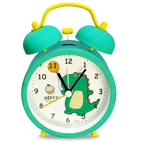 MATTE FINISH DINOSAUR PRINT ALARM CLOCK | GBT-SA011DK