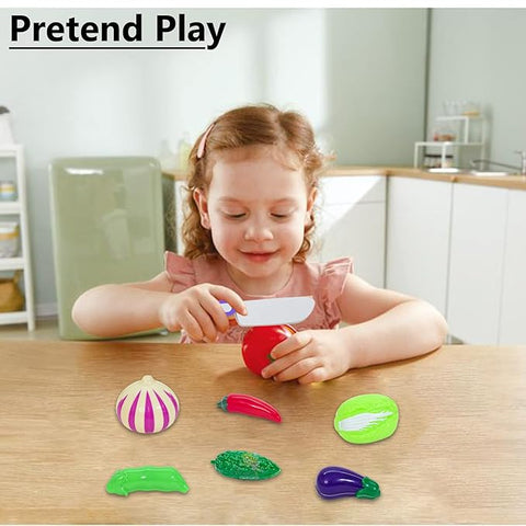 Plastic Vegetables Cutting Toys | LM-401