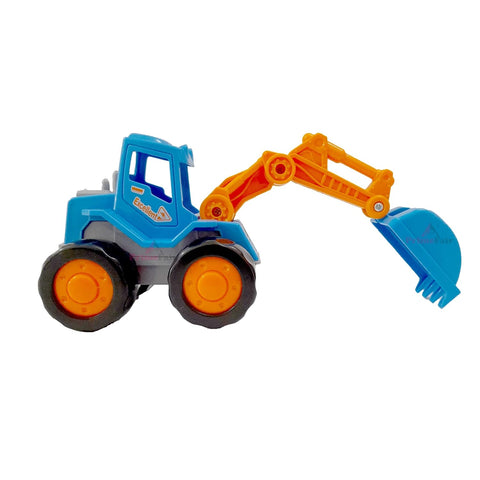 Unbreakable Funny Cartoon Pull Back Friction Power diecast Toy Vehicle  ( JCB ) NEMD5333
