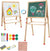 Easel Set Double Sides Magnetic 3 in 1 Height Adjustable Wooden  | NEWT-XSS30