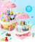 Luxury Sweet Shopping Battery Operated Ice Cream Trolley  | LODHT-RP10163