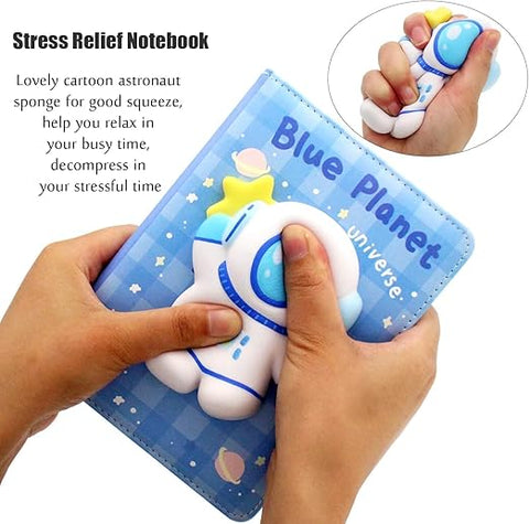 ASTRONAUT NOTEBOOK WITH 10 COLOR PEN | NB-KBX-2090-AT